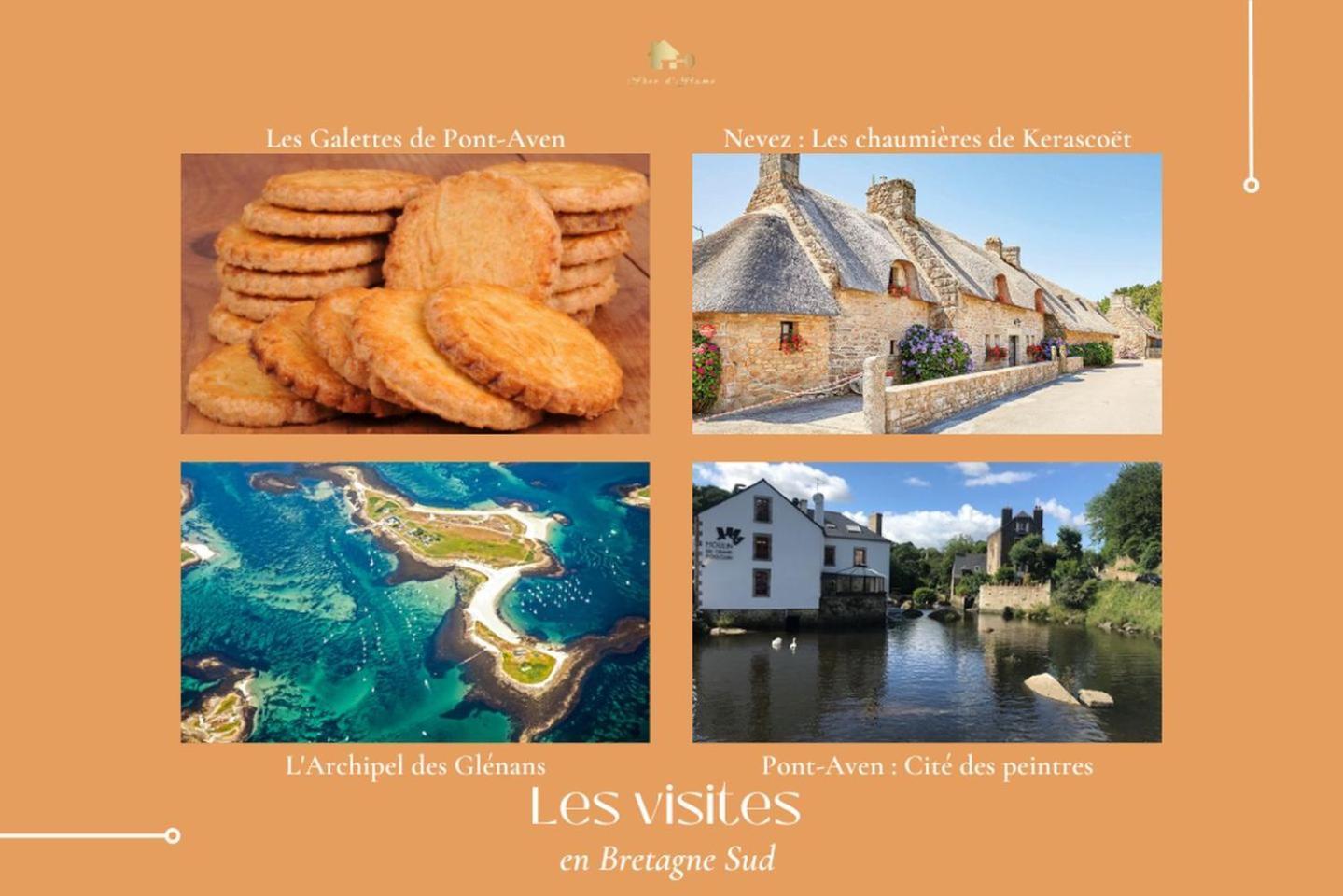 La Maison D'Alphonse, Charmante, Centre Historique 4-6Pers Quimperlé Exteriör bild